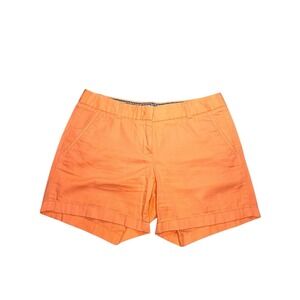 J. Crew‎ Weathered Broken-In Chino Classic Twill Women's Shorts Salmon Size 4 US